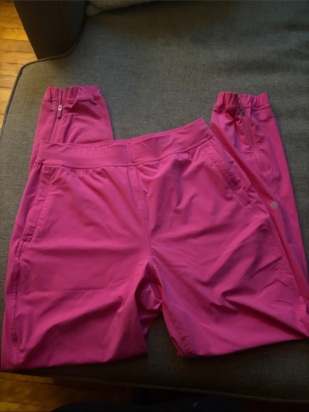 lululemon athletica Bright Pink Track Joggers